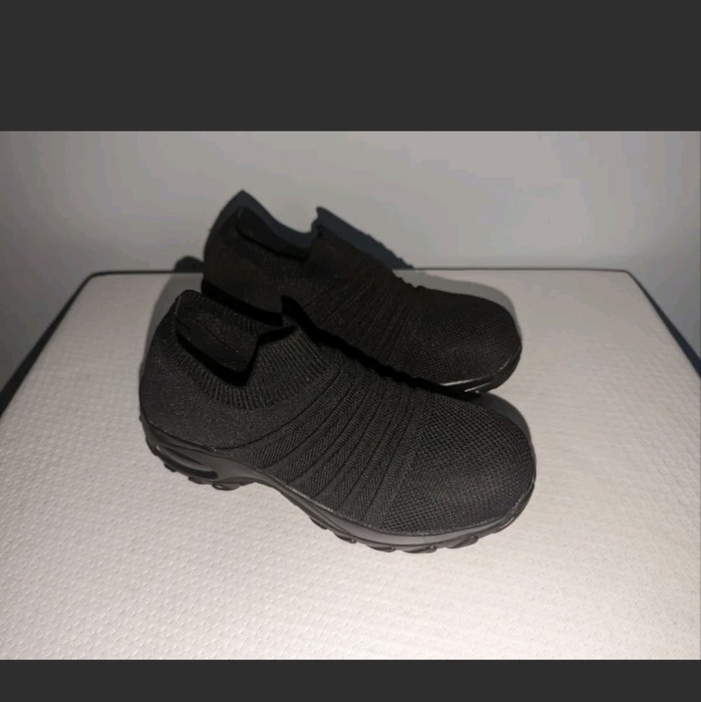 DYKHMILY Women's Steel Toe Cap Shoes  Lightweight Safety Shoes Boots Air Cushion